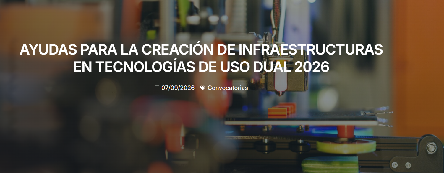 AYUDAS TECNOLOGÍAS DE USO DUAL